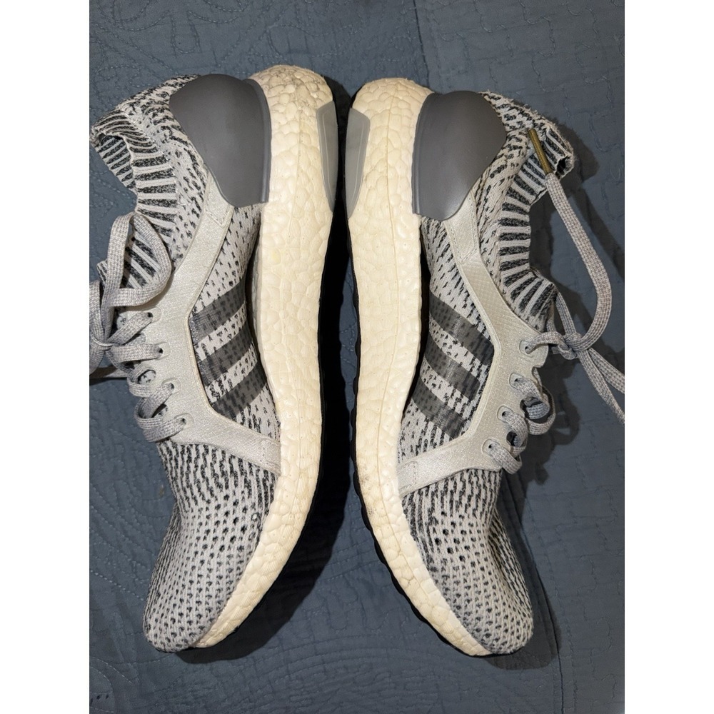 Adidas ULTRABOOST X Shoes Women's Size 9 Grey Silver Running Sneakers - Picture 2 of 8